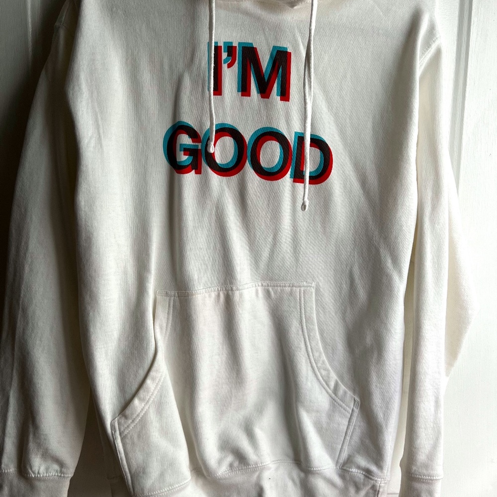Anti Social Social Club I'm Good Exclusive White Hoodie